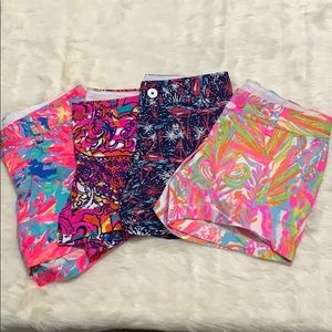 Bundle of 4 Lilly Pulitzer shorts